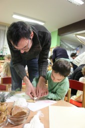 Vánoční dílna s rodiči 2024